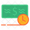 Money Time Time Schedule Event Planning Icon