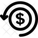 Money Transfer Process  Icon