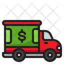 Money Truck Truck Delivery Icon