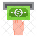 Money Withrow Money Withdrawal Pay Icon