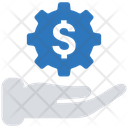 Money Work Hand Icon