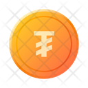 Mongolian Tgrg Currency Coin Money Icon