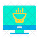 Monitor Food Online Food Icon