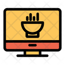 Monitor Food Online Food Icon