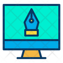 Pen Artistic Design Icon