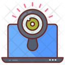 Monitoring Watching Careful Observation Icon