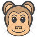 Money Face Monkey Head Emoji Icon