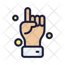 Monotheism Hand Forefinger Icon