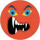 Monster Evil Teeth Icon