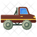 Monster Truck Utility Truck Quad Truck Icon