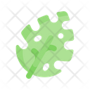 Monstera Leaf Icon