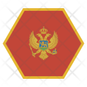 Montenegro National Country Icon