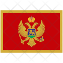 Flag Country Montenegro Icon
