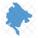 Montenegro Map Icon