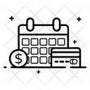 Monthly Payment  Icon