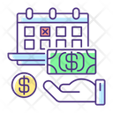 Monthly Payment Financial Icon