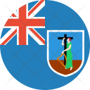 Montserrat Flag Country Icon