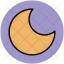 Moon Satellite Lunation Icon