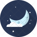 Moon Crestcent Space Icon