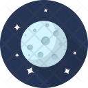 Moon Space Galaxy Icon