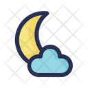 Moon Moonlight Cloud Icon