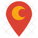 Moon Location Icon