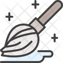 Mopping Broom Cleaning Icon