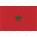 Flag Country Morocco Icon