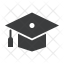 Mortarboard Graduation Hat Icon