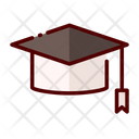 Mortarboard Graduation Academic Icon