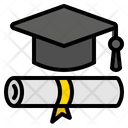 Mortarboard Education Graduation Icon