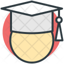 Mortarboard Graduate Cap Icon