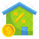 Mortgage House Loan House Money Icon
