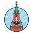 Moscow Famous Building Landmark Icon