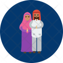 Moslem Character Design Icon
