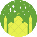 Mosque Prayer Festival Icon