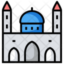 Mosque Islamic Land Landmark Icon