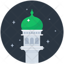 Mosque Dome Mosque Worship Place Icon