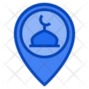 Mosque Placeholder Pin Icon