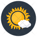 Mostly Sunny Sunny Day Weather Icon