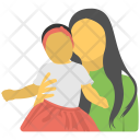 Mother And Daughter Icon