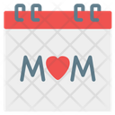 Mother Day Mothers Day Time And Date Icon