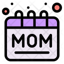 Mother Day Calendar Mom Icon