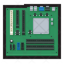 Motherboard Circuit Chip Icon