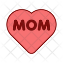 Mothers Day Heart Mother Love Icon