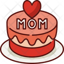 Mothers Day Cake Mothers Day Cake Icon