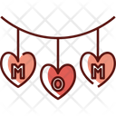 Mothers Day Decoration Icon