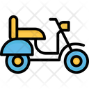 Motor Scooter Scooter Transport Icon