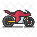 Motorbike Racing Bike Racing Vehicle Icon