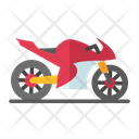 Motorbike Racing Bike Racing Vehicle Icon
